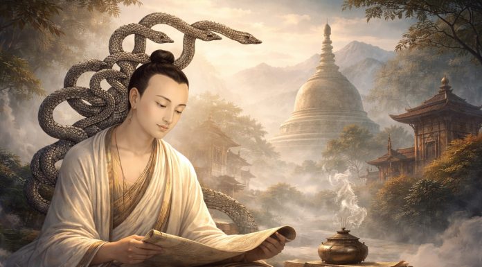 Ikonografi Nagarjuna dalam tradisi Buddhadharma Mahayana. Nagarjuna dan Madhyamaka.