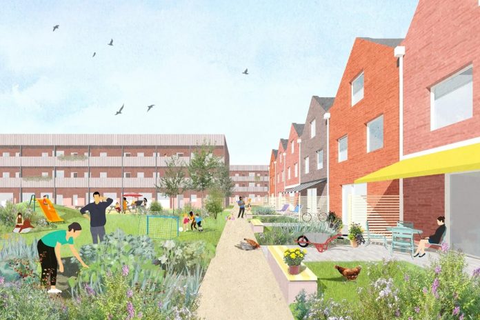 Desain kawasan berbasis nilai-nilai Buddhis dibangun di Inggris