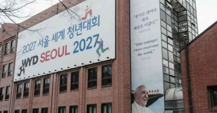 ordo buddhis terbesar di korea selatan yakni chogye menentang uu khusus mendikung world youth day Seoul 2027