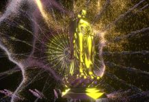 Cyber NamuNamu memadukan mantra Buddha, Musik Elekronik dan visual digital imersif untuk suatu pengalaman spiritual baru.