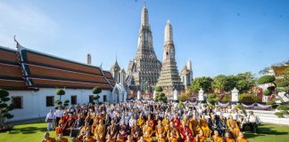 Peringatan HUT ke-75 World Fellowship of Buddhists diperingati di Bangkok Thailand.