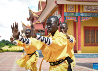 Jejak Sunyi Shaolin Afrika Shaolin dari Henan Tiongkok berakar pada Chan Buddhisme. Kini telah berdiri pusat budayanya di Afrika. Shaolin Afrika menjadi pemandangan menarik.