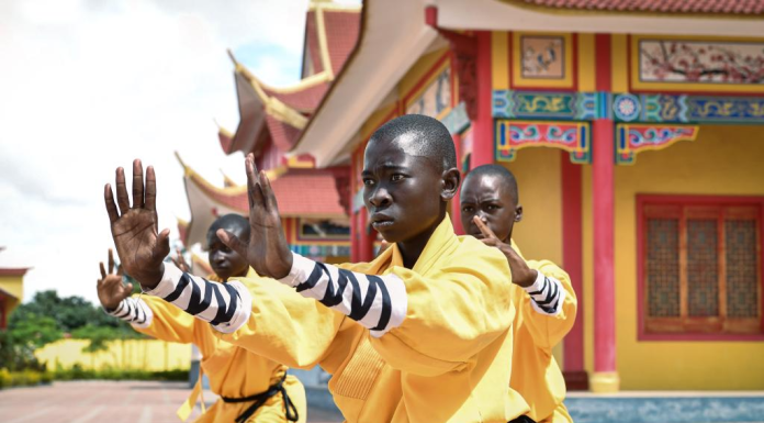 Shaolin dari Henan Tiongkok berakar pada Chan Buddhisme. Kini telah berdiri pusat budayanya di Afrika. Shaolin Afrika menjadi pemandangan menarik.