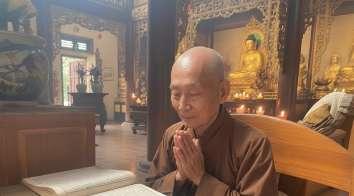 Bhiksu Yang Mun memiliki jutaan follower di media sosial, belakangan terungkap ternyata dibuat dengan AI.