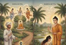 Dona dan Bahiya Sutta Arus Batin