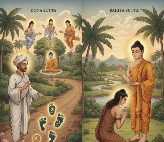 Dona dan Bahiya Sutta Arus Batin