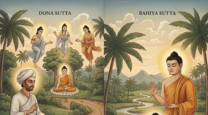 Dona dan Bahiya: Menyusuri Arus Batin Menuju Nihsaraṇa Dona dan Bahiya Sutta Arus Batin