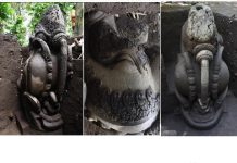 Candi Adan-Adan adalah situs Buddha dengan makara terbesar saat ini.