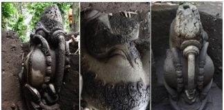 Candi Adan-Adan adalah situs Buddha dengan makara terbesar saat ini.