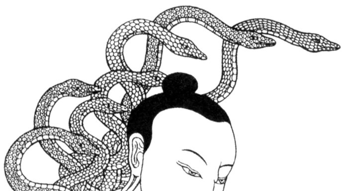 Ikonografi Nagarjuna dalam tradisi Buddhadharma Mahayana. Nagarjuna dan Madhyamaka.