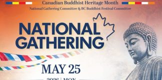 UU Bulan Warisan Buddhis di Kanada telah disetujui dan mulai diproses (Ilustrasi: Poster Buddhist Heritage Month,Ca)