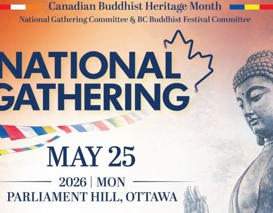 UU Bulan Warisan Buddhis di Kanada telah disetujui dan mulai diproses (Ilustrasi: Poster Buddhist Heritage Month,Ca)