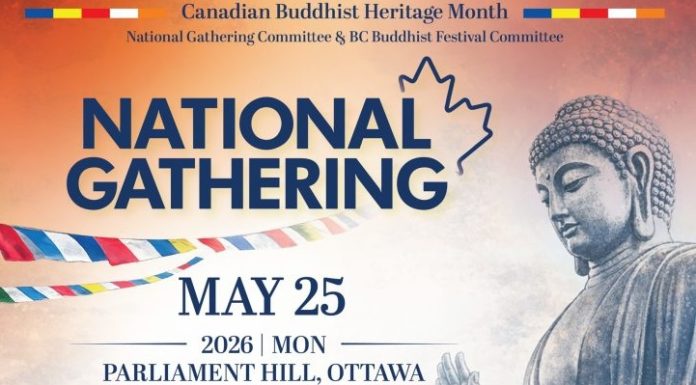UU Bulan Warisan Buddhis di Kanada telah disetujui dan mulai diproses (Ilustrasi: Poster Buddhist Heritage Month,Ca)