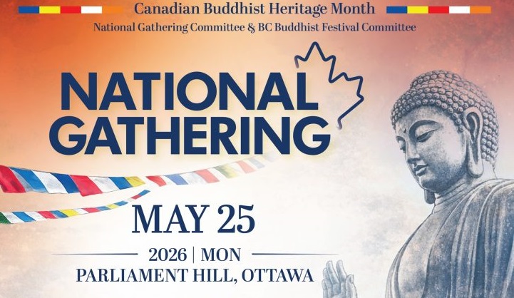 UU Bulan Warisan Buddhis di Kanada telah disetujui dan mulai diproses (Ilustrasi: Poster Buddhist Heritage Month,Ca)