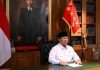 Presiden RI Prabowo Subianto menyampaikan Sambutan Waisak pada 31 Mei 2026.