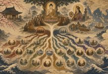 Sejarah Agama Buddha dimulai dari Siddhartha Gautama yang membentuk komunitas para siswa monastiknya yang disebut Sangha. Dari Satu Sangha kelak berkembang menjadi banyak aliran pemikiran. Angka tradisional yang dipakai adalah 18 aliran.