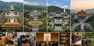 BUddhadharma Humanistik: Empat Gunung Besar Taiwan
